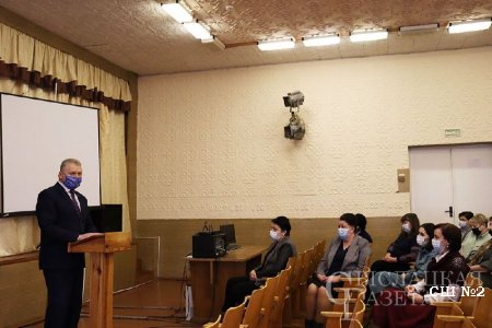 Виктор Субботка встретился с коллективом  учреждения образования
