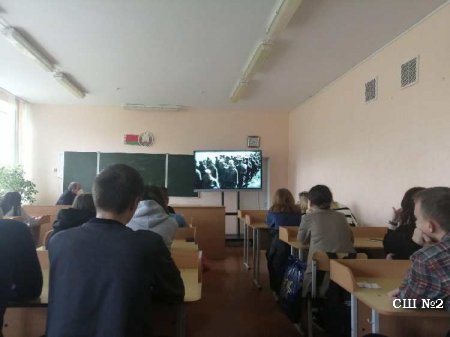 Встреча членов военно-патриотического клуба "Рубеж" и учащихся военно-патриотической группы