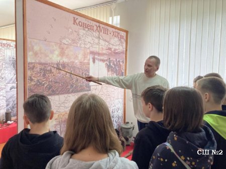 Экскурсия в Музей военной истории Вердомичской средней школы